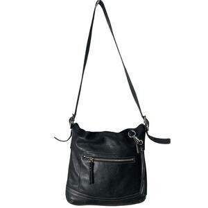 Coach Legacy Soho Black Leather Tassel Hobo Shoulder Bag Zip Purse J05S1414